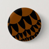 Badge Rond 5 Cm Echelles Brown et noires (Devant)