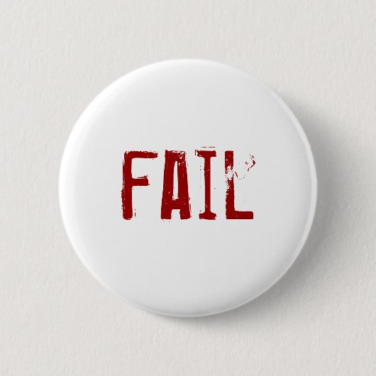 Badge Rond 5 Cm échouer (Devant)