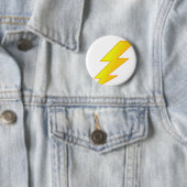 Badge Rond 5 Cm éclair (En situation)