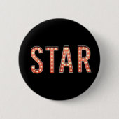 Badge Rond 5 Cm Éclairages STAR Marquee (Devant)