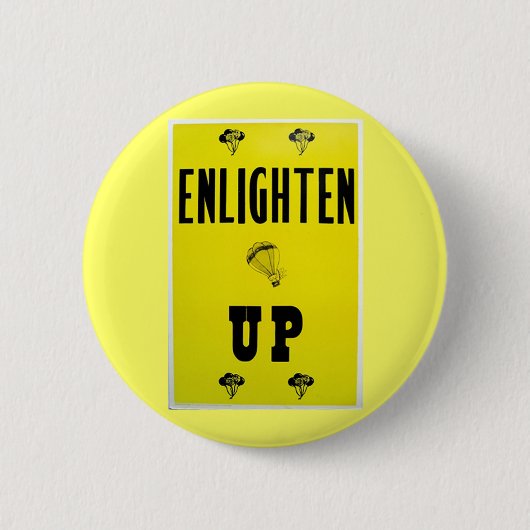 Badge Rond 5 Cm Éclairez (Devant)