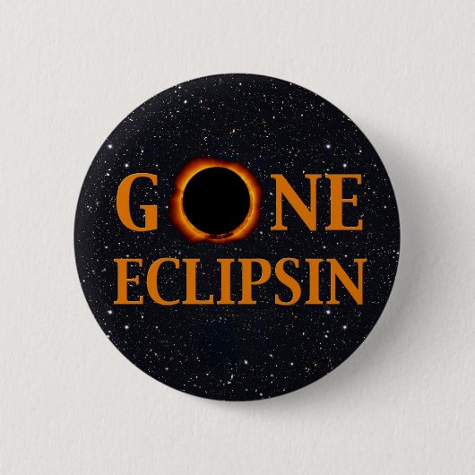 Badge Rond 5 Cm Éclipse solaire ECLIPSIN (Devant)