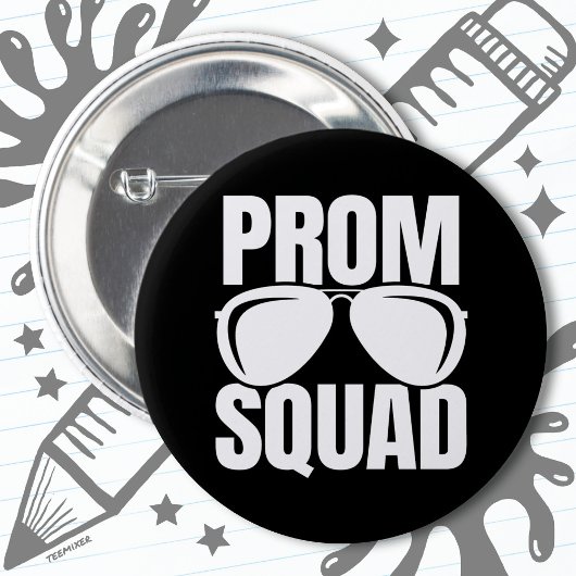 Badge Rond 5 Cm École secondaire Prom Planning Junior Senior Prom