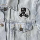 Badge Rond 5 Cm Ecossais de Dred (En situation)