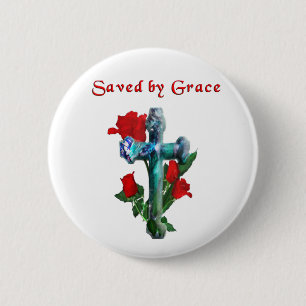 Badge Rond 5 Cm Écriture chrétienne