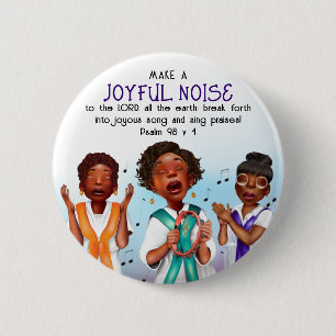 Badge Rond 5 Cm Écriture de chanteurs afro-américains