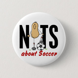 Badge Rond 5 Cm Écrou 2 du football
