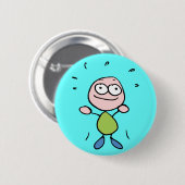 Badge Rond 5 Cm Ecstatic de Moodbutton ' (Devant & derrière)
