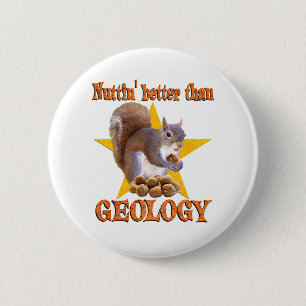 Badge Rond 5 Cm Écureuil de géologie