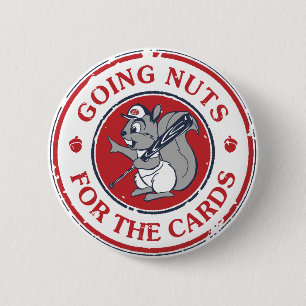 Badge Rond 5 Cm Écureuil de Rally