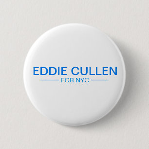 Badge Rond 5 Cm Eddie Cullen pour le maire de New York 2021