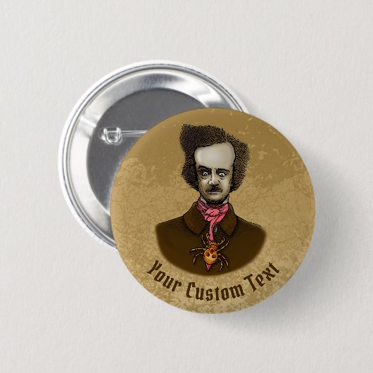 Badge Rond 5 Cm Edgar (Devant & derrière)