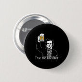 Badge Rond 5 Cm Edgar Allan E Me Another Raven Nevermore Gothic Gi (Devant & derrière)