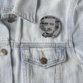 Badge Rond 5 Cm Edgar Allan Poe Bottom (En situation)