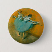 Badge Rond 5 Cm Edgar Degas Dancers au bar peint des oeuvres d'art (Devant)