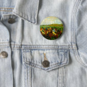 Badge Rond 5 Cm Edgar Degas Équitation (En situation)