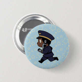 Badge Rond 5 Cm Edin Running - Deuxième bouton de contact