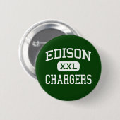 Badge Rond 5 Cm Edison - chargeurs - haut - Huntington Beach (Devant & derrière)