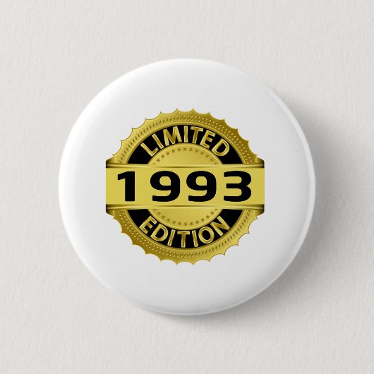 Badge Rond 5 Cm Édition 1993 limitée (Devant)
