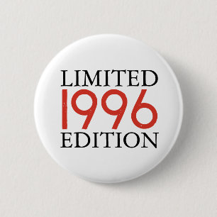 Badge Rond 5 Cm Édition Limitée 1996 30e Anniversaire Personnalisé