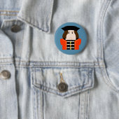 Badge Rond 5 Cm Edouard IV d'Angleterre (En situation)