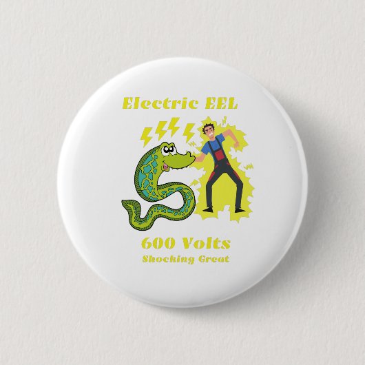 Badge Rond 5 Cm EEL électrique (Devant)