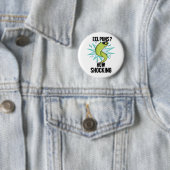 Badge Rond 5 Cm Eel Puns Comment Choquant Drôle Animal Pun (En situation)