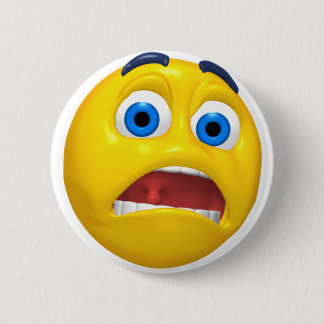 Badge Rond 5 Cm effrayé