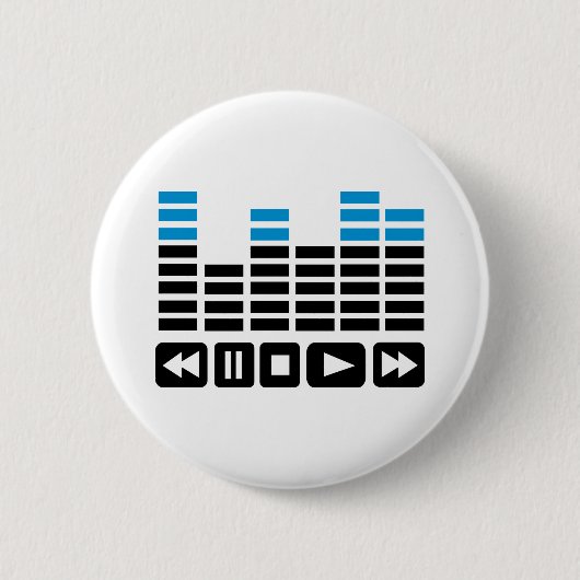 Badge Rond 5 Cm Égaliseur (Devant)