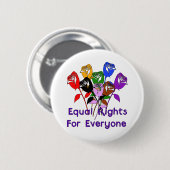 Badge Rond 5 Cm Égalité des droits (Devant & derrière)