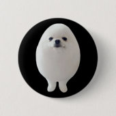 Badge Rond 5 Cm Egg Dog Meme Pin Button (Devant)
