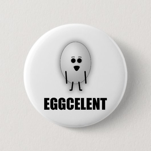 BADGE ROND 5 CM EGGCELENT (Devant)