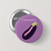 Badge Rond 5 Cm Eggplant Thunder_Cove (Devant & derrière)