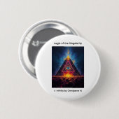 Badge Rond 5 Cm Égide de la Singularité (Devant & derrière)