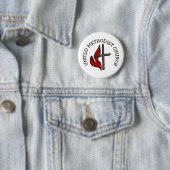 Badge Rond 5 Cm Église méthodiste unie (En situation)