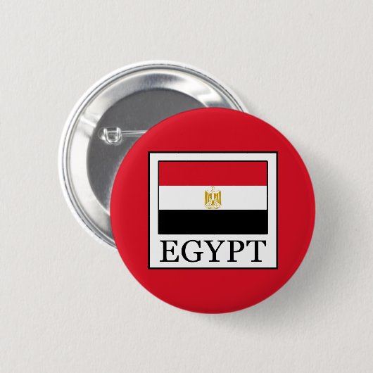 Badge Rond 5 Cm Égypte (Devant & derrière)