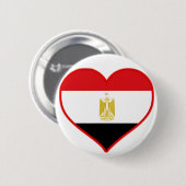 Badge Rond 5 Cm Egypte Amour (Devant & derrière)