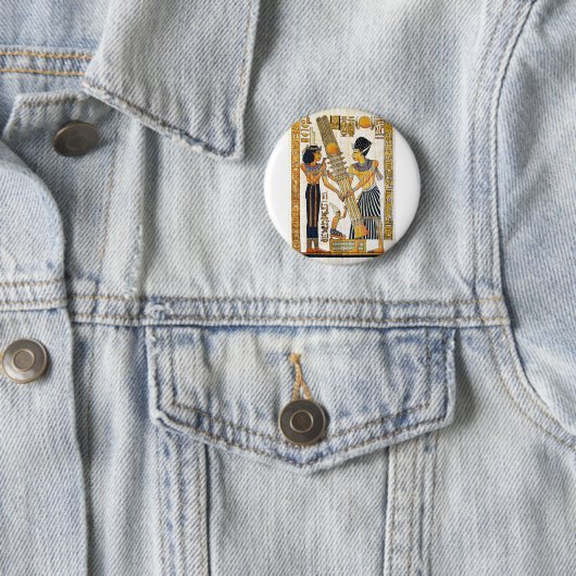 Badge Rond 5 Cm Égypte ancienne 1 (En situation)