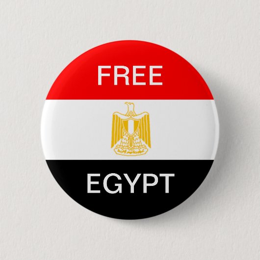 BADGE ROND 5 CM EGYPTE LIBRE (Devant)