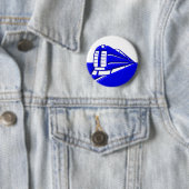 Badge Rond 5 Cm El, Train, Métro (En situation)