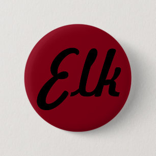 Badge Rond 5 Cm Élans