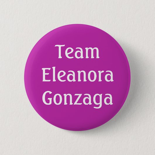 Badge Rond 5 Cm Eleanora Gonzaga, impératrice romaine (Devant)