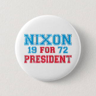 Badge Rond 5 Cm Élection 1972 de Nixon