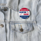 Badge Rond 5 Cm Élection 2016 de Clinton Kaine | (En situation)