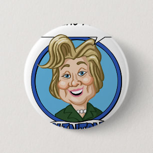 Badge Rond 5 Cm Élection 2016 de Hilary Clinton