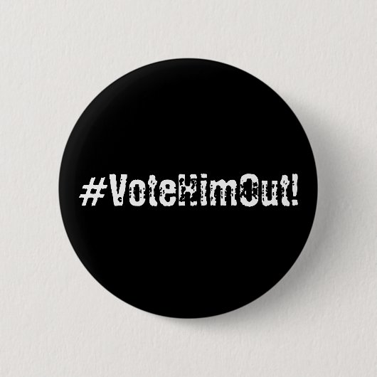Badge Rond 5 Cm Election 2020 #VoteHimOut ! (Devant)