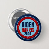 Badge Rond 5 Cm Élection de Biden Harris 2020 (Devant & derrière)