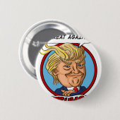 Badge Rond 5 Cm Élection présidentielle de 2016 (Devant & derrière)