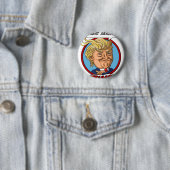 Badge Rond 5 Cm Élection présidentielle de 2016 (En situation)