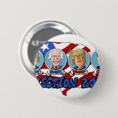 Badge Rond 5 Cm Élection présidentielle de 2016 (Devant & derrière)